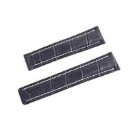 SiChouwz Compatible Avec Les Outils De Bracelet De Montre En Cuir Véritable Breitling Avenger 20 Mm 22 Mm 24 Mm(Blue No buckle-01,22mm)