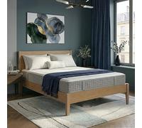 Sicignano Aloe 800 Matelas double à ressorts ensachés 7 zones avec mémoire de forme Aloe Feel, déhoussable, 180 x 200 x 26 cm