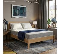 Sicignano Aria 18 Matelas double français en AirFoam effet massant, respirant, 140 x 200 x 18 cm