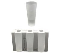 Sicignano Casalinghi Ingrosso Casalinghi Arredo Giardino Hotellerie Lot de 6 verres à liqueur Ypsilon 7 ivré jaune et transparent (transparent, 3 conf)