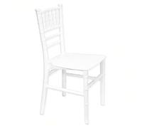 Sicignano - Chaise bébé en plastique pour enfants - Assise ergonomique robuste, parfaite pour Ludoteca Asilo, facile à nettoyer, couleur blanche, 31 x 28 x 62 cm, charge maximale 75 kg