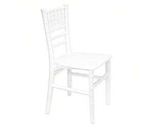 Sicignano - Chaise bébé en plastique pour enfants - Assise ergonomique robuste, parfaite pour Ludoteca Asilo, facile à nettoyer, couleur blanche, 31 x 28 x 62 cm, charge maximale 75 kg