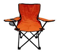 Sicignano | Chaise de camping pliante avec porte-gobelet, légère, taille enfant 54 x 34 x 64 h cm, pliable avec sac, facile à transporter, couleurs assorties - Jardin plage voyage (2)