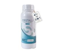 Sicignano Cristaux Parfumés Gr.500 Talc - Cristaux Made in Italy pour lessive 3-en-1 : parfum, adoucissant anticalcaire ; sels pour machine à laver, action rafraîchissante et parfum durable pour