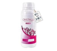 Sicignano Cristaux parfumés Gr.500 Zaphiro - Cristaux Made in Italy pour le lessive 3-en-1 : parfum, adoucissant et anticalcaire ; sels pour machine à laver, action rafraîchissante et parfum durable