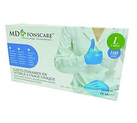 SICIGNANO Gants Nitrile Bleu Taille L Pack 100 Pièces