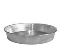 Sicignano - Moule à gâteau plat professionnel en aluminium 99,5 % - plus grande robustesse, murs droits pour cuisson parfaite - tarte pastiera napolitaine gâteau salé pizza (1, 28 cm)