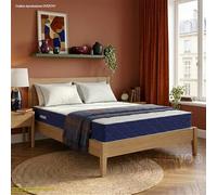 Sicignano SOGNO Matelas double ViscoPur 2,5 cm et AirFoam Firm, hypoallergénique avec poignées, 160 x 190 x 20 cm