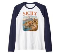 Sicile Italie Mont Etna Méditerranéenne Voyage Italien Manche Raglan