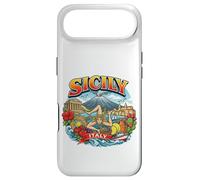 Sicile Italie Trinacria Symbole île Italienne Souvenir de Voyage Coque pour iPhone Air