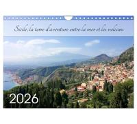 Sicile, la terre d'aventure entre la mer et les volcans (Calendrier mural 2026 DIN A4 horizontal), CALVENDO calendrier mensuel