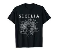 Sicile Sicilia Italie Île de Palerme Italien T-Shirt