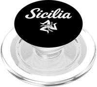 Sicilia Cursive Trinacria PopSockets PopGrip pour MagSafe