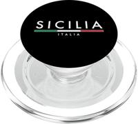 Sicilia Italia Minimalist PopSockets PopGrip pour MagSafe