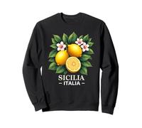Sicilia Italia Sicile Italie Citrons Italiens Frais siciliens Sweatshirt