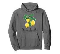Sicilia Italia Sicile Italie Souvenir Citron Sweat à Capuche