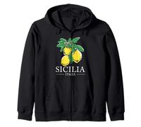Sicilia Italia Sicile Italie Souvenir Citron Sweat à Capuche