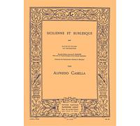 CASELLA ALFREDO - SICILIENNE ET BURLESQUE - FLUTE & PIANO