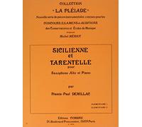 Sicilienne et tarentelle --- saxophone et piano