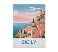 Sicily Italy，Jigsaw Puzzles 1500 Pieces for Adults, Classic Puzzle Kids Puzzle Challenging and Difficult Puzzles for Adults and Teens（57x87cm）-EG53