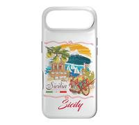 Sicily Sign I Love Sicily, Sicily Italy Illustration Graphic Coque pour iPhone Air