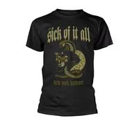 Sick of It All 'Panther' Black T Shirt Black XL