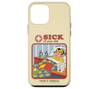 Sick of Your Shit Sarcastic Retro Vintage Funny Adult Humor Coque pour iPhone 12 Mini