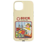 Sick of Your Shit Sarcastic Retro Vintage Funny Adult Humor Coque pour iPhone 15 Plus