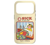 Sick of Your Shit Sarcastic Retro Vintage Funny Adult Humor Coque pour iPhone 17 Pro