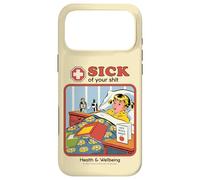 Sick of Your Shit Sarcastic Retro Vintage Funny Adult Humor Coque pour iPhone 17 Pro Max