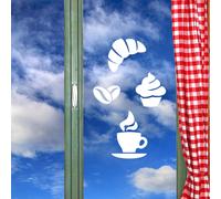 Sickers électrostatiques Coffee set