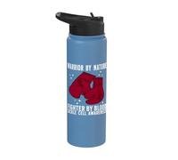 Sickle Cell Awareness Items Apparel Sickle Cell Warrior Stainless Steel Insulated Water Bottle