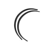 SICOTTON pour Accord pour City pour Civic pour CR-V pour Odyssey Sourcils De Roue De Voiture Flare Strip Arch Trim Fender 2PCS/4PCS 73cm(2PCS)
