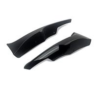 SICOTTON pour Série 3 E92 E93 328i 320d M- Sport 2006-2010 Avant Splitter Lip Gloss Noir