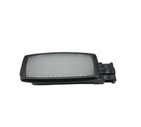SICOTTON pour VW pour Golf 2006-2017 pour P&assat 2006-2015 Intérieur De Voiture Miroir De Courtoisie À LED Lumière Visière Lecture Lumières De Maquillage Lampe Lecture Toit(1 PCS Black)