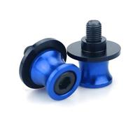 SICOTTON Protection Contre Chutes Moto Bobines De Bras Oscillant De Moto Vis De Support Arrière Curseurs pour Kawasaki ER-6N ER6N 2006-2013 2014 2015 2016 Curseur Cadre(Bleu)
