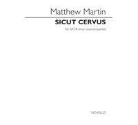 Sicut Cervus For Satb Choir / Choral Score
