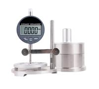 SICWEDIM Compteur d'humidité du sol, avec indicateur à cadran, détecteur de rétrécissement du sol en alliage, anneau de coupe du sol 61,8 x 20 mm, design de démontage, pour déterminer le