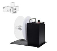 SICWEDIM Rembobineuse automatique d'étiquettes portable avec options unidirectionnelles et bidirectionnelles, enrouleur d'étiquettes avec vitesse réglable, design silencieux, pour bureau, entrepôt