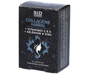 SID Nutrition - Collagène marin avec vitamines C & E, zinc et sélénium Comprimé(S) 60 pc(s)