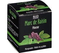 SID Nutrition Phytoclassics Marc de Raisin 30 gélules