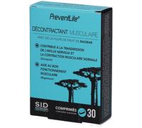 SID Nutrition PreventLife Décontractant Musculaire Comprimé(S) 30 pc(s)