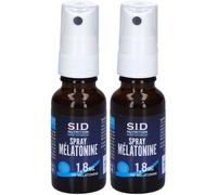 SID Nutrition Spray Mélatonine 1,8 mg 2x20 ml