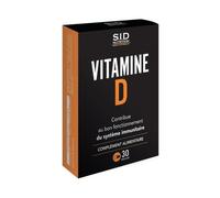 SID Nutrition Vitamine D 30 Gélules