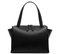 SID & VAIN Sac à Main avec Bretelle Cuir véritable Atlanta Sac à bandoulière Petit pour Femmes Sac des Dames Noir