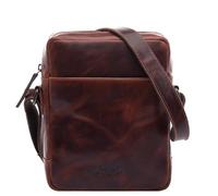 SID & VAIN Sac bandoulière Cuir véritable Dublin Sacoche Messager Petit pour Hommes et Femmes Sac à Épaule Marron