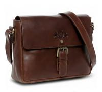 SID & VAIN Sac Messager Cuir véritable Yale Sacoche Homme bandoulière Petit pour Hommes et Femmes Sac à Épaule Marron