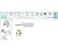 Sidamo - Aspirateur cuve inox ramoneur 38L 1200W - JET 30 i DR