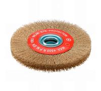 BROSSE CIRCULAIRE AVEC BAGUES D.200X25X32FIL ONDULE LAITONNE SIDAMO - 10306012