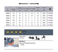 Sidamo - Disque diamant Ø 350 mm x 25.4 - PRO TT